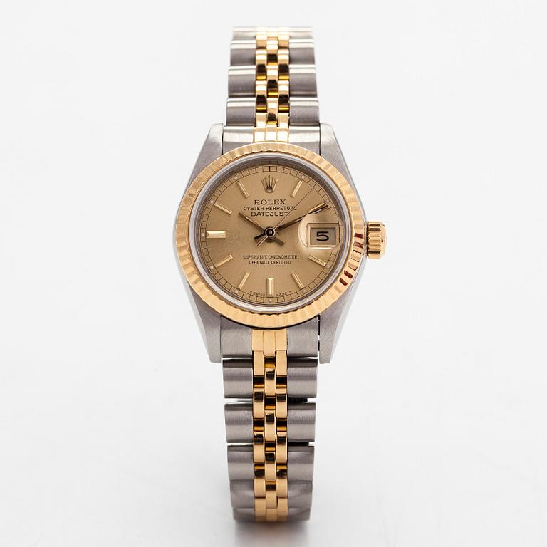 Rolex, Oyster Perpetual, Datejust, armbandsur, 26 mm.