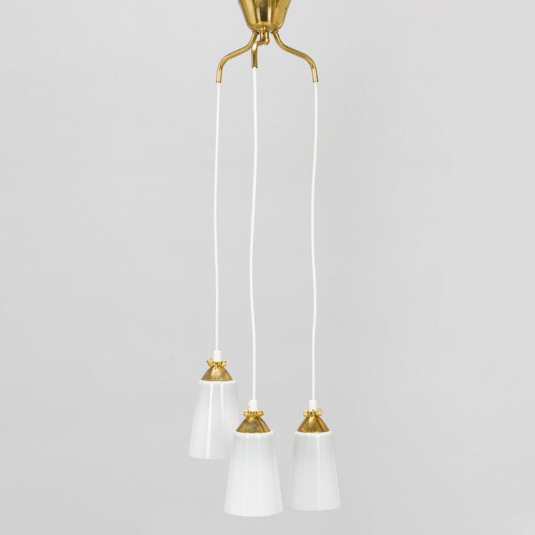 A mid-20th-century pendant ceiling light, Finland.