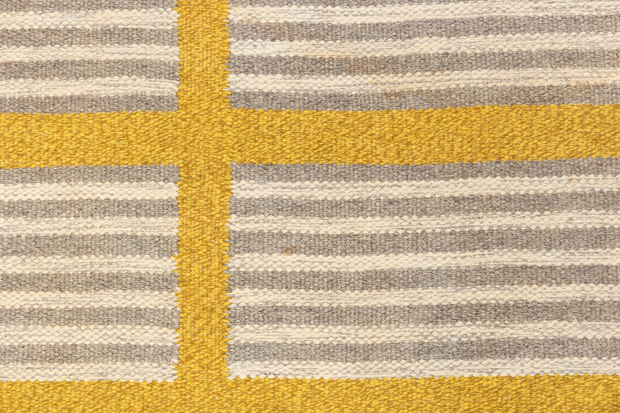 A carpet, flat weave, ca 300 x 194 cm, Sweden.