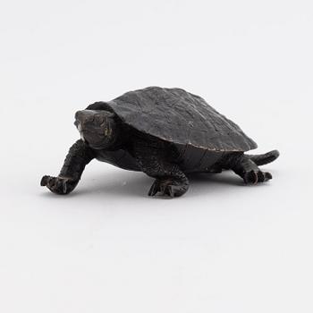 Figurin, brons, Japan, Meiji (1868-1912).