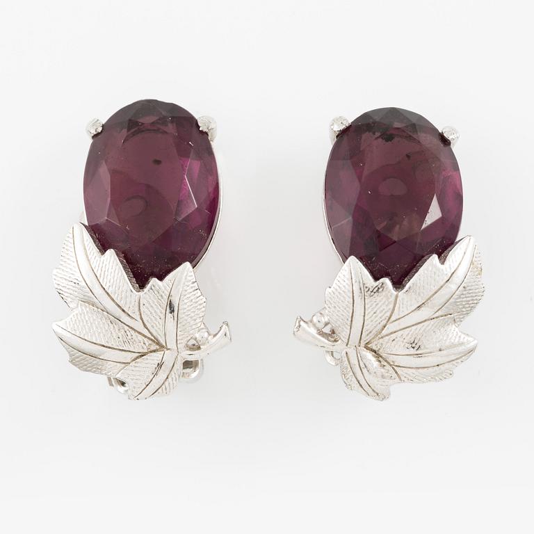 Elsa Schiaparelli, örhängen, vintage.