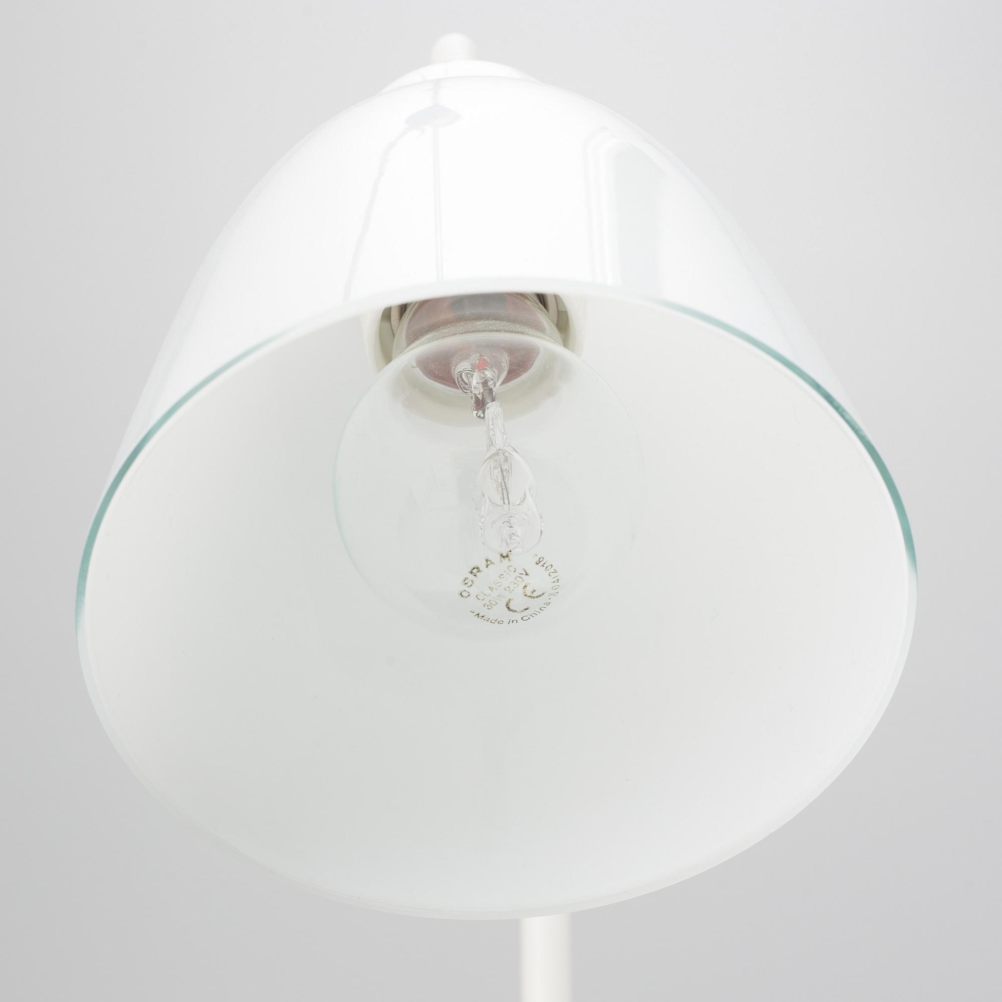 Cecilie Manz, a pair of floor lamps "Caravaggio", Denmark.