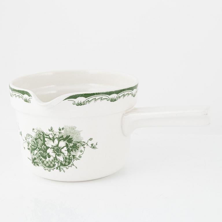 A 38-piece creamware dinner service, "Grön Anna", Rörstrand, Sweden.