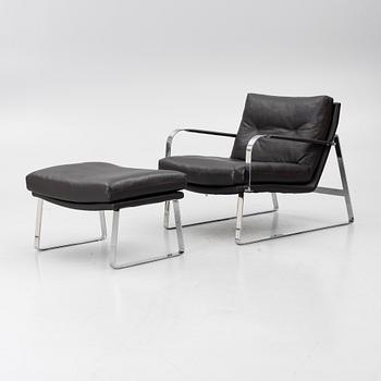 Lenka Teilmann, fåtölj med fotpall, "Shabby", Conform, 2000-tal.