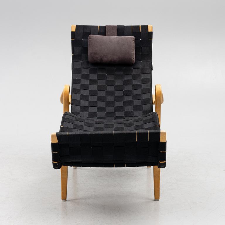 Bruno Mathsson, liggfåtölj, "Pernilla 3", Firma Karl Mathsson, 1964.