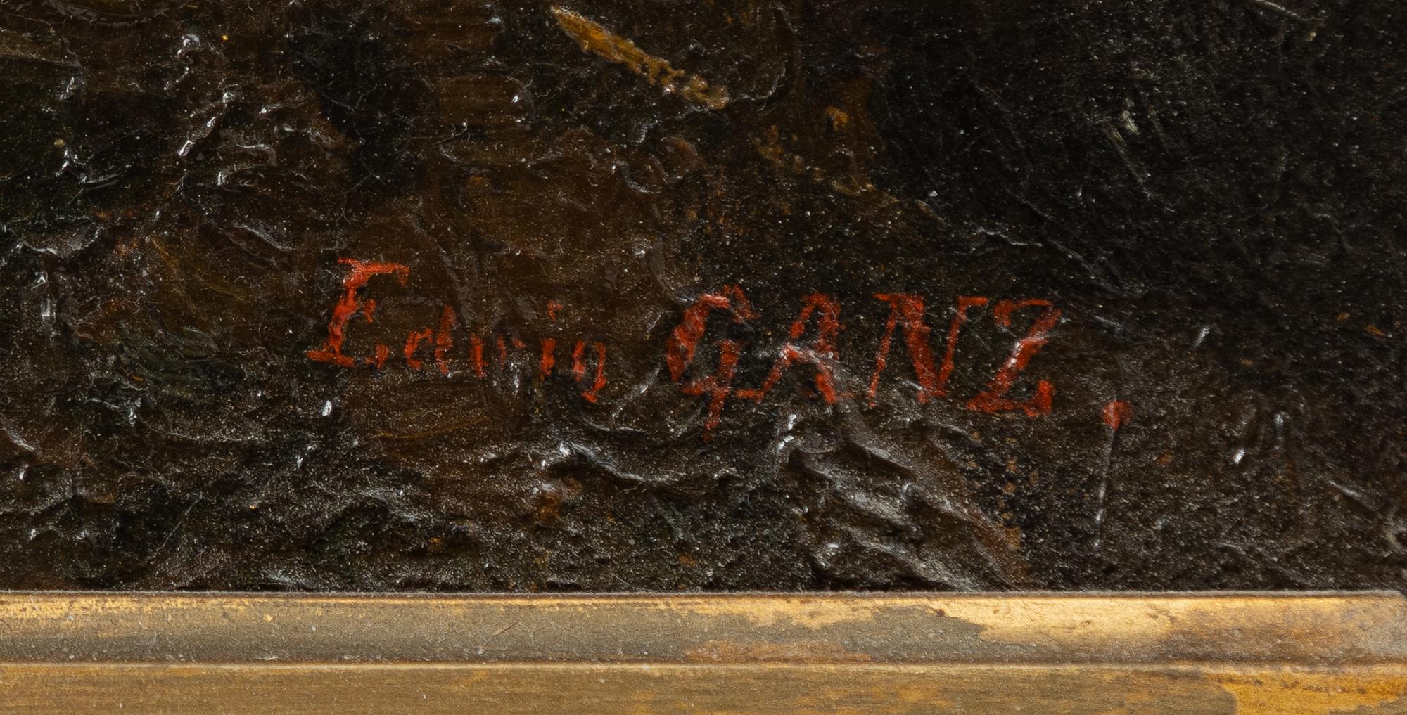 Edwin Ganz, Translation: "One grooms a horse".