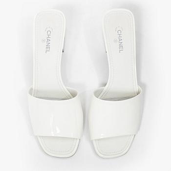 Chanel, mules, size 39 1/2 C.