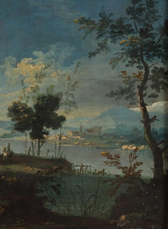 Giovanni Paolo Panini, hans krets, Ruinlandskap.