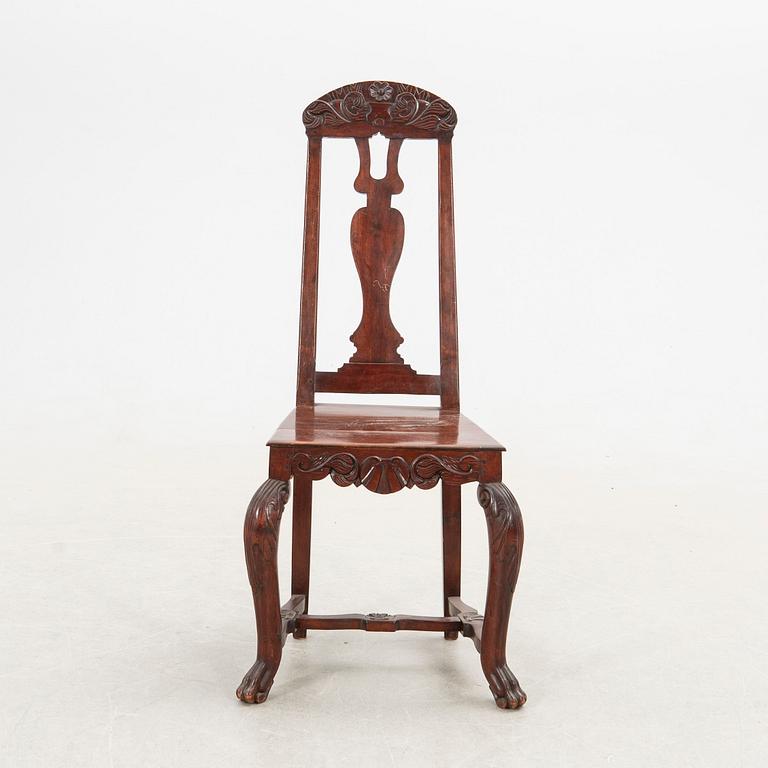 Chair Baroque style 20th century.
