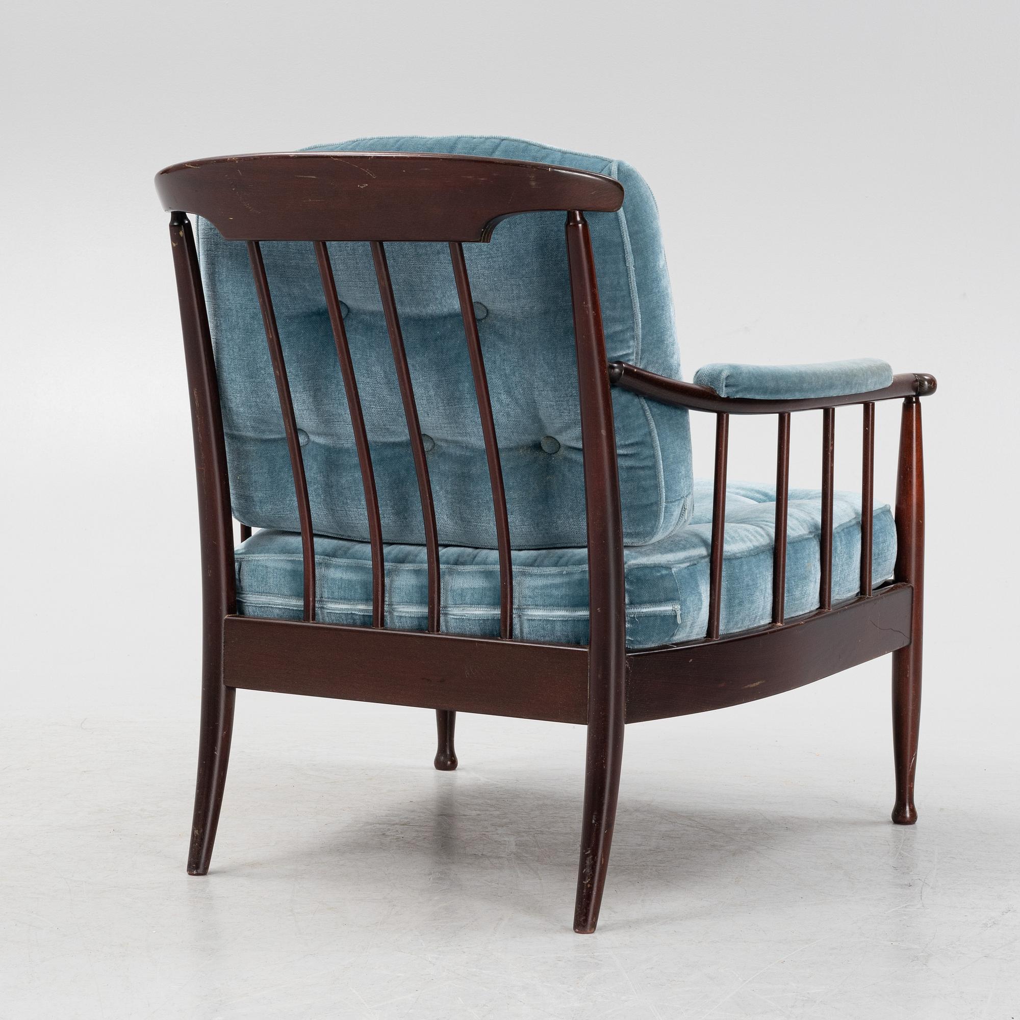 Kerstin Hörlin-Holmquist, a 'Skrindan' easy chair, OPE, 1960s.