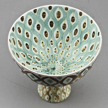 SKÅL, fajans, efter Stig Lindbergs design, Gustavsberg, 1900-talets andra hälft.