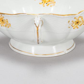 Herend, matservis, 121 delar, Apponyi Yellow / Chinese Bouquet, porslin, Ungern.