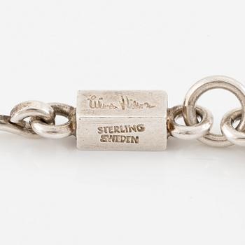 Wiwen Nilsson, bracelet, sterling silver, Lund 1960.