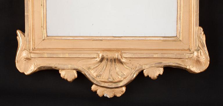 SPEGEL. Stockholmsarbete 1774, transition rokoko/gustaviansk.