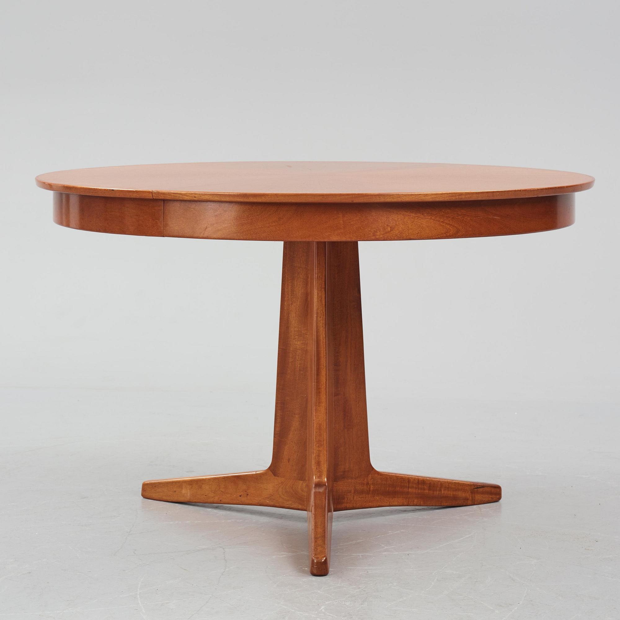 Carl-Axel Acking, matbord, snickarmästare Torsten Schollin, för Stockholms Hantverksförening, ca 1934-39.