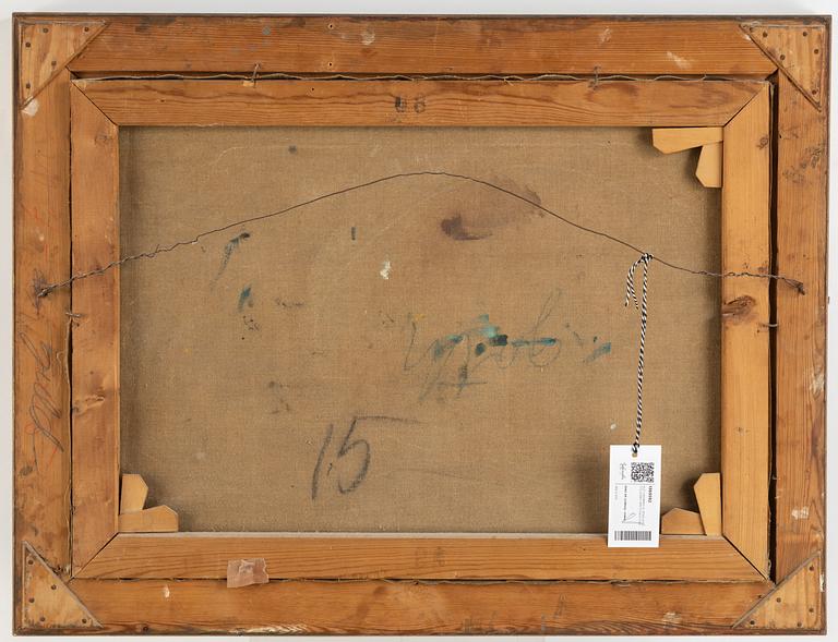 Alf Lindberg, oil on canvas, signed and dated -40.