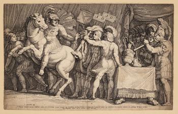 Jan Saenredam, kopparstick.