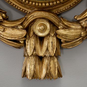 VÄGGPENDYL, gustaviansk stil, omkring 1900.