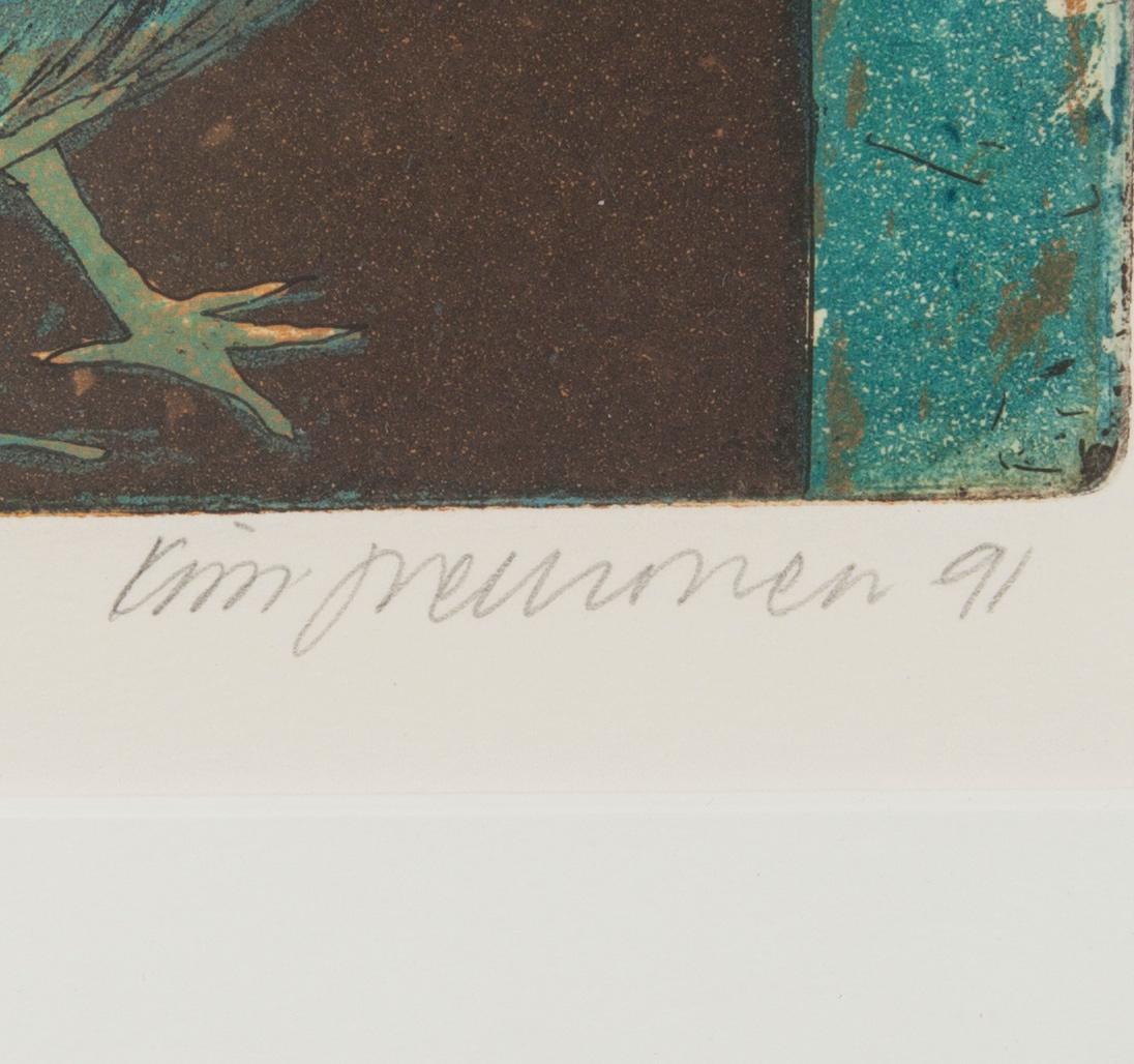 KIRSI NEUVONEN, etsning, signerad, daterad 91 och numrerad 15/90.