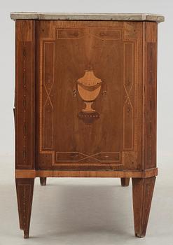 A Gustavian commode by N. P. Stenström (not signed), master 1781.