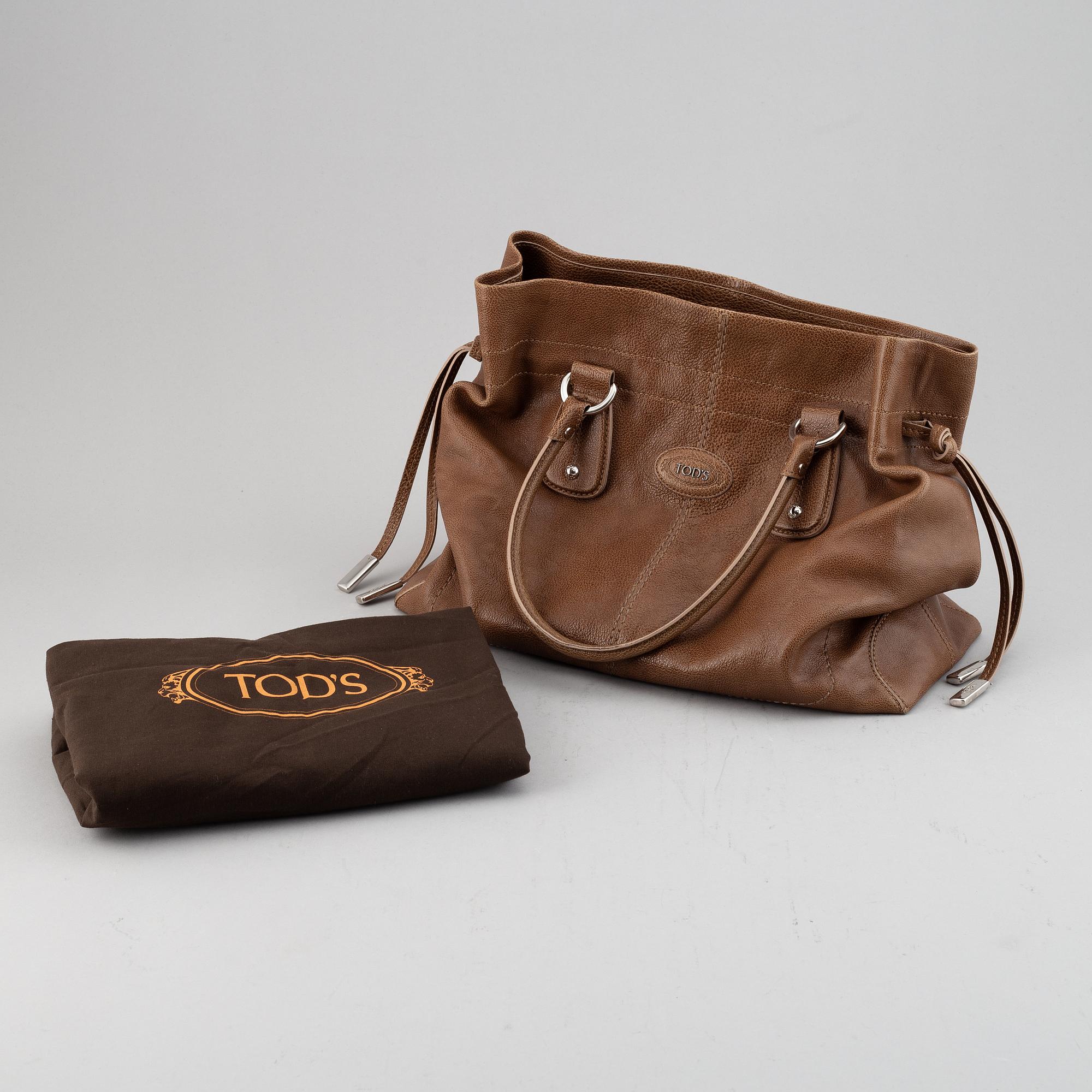 Tod's, a leather bag.