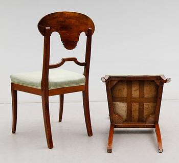 STOLAR, 6 st, empire, 1800-talets första hälft.