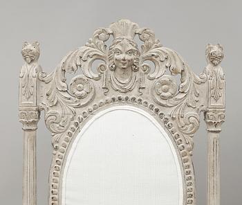 KARMSTOLAR, 1 par, 1800-talets andra hälft.