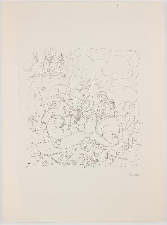 George Grosz, "Ecce Homo".