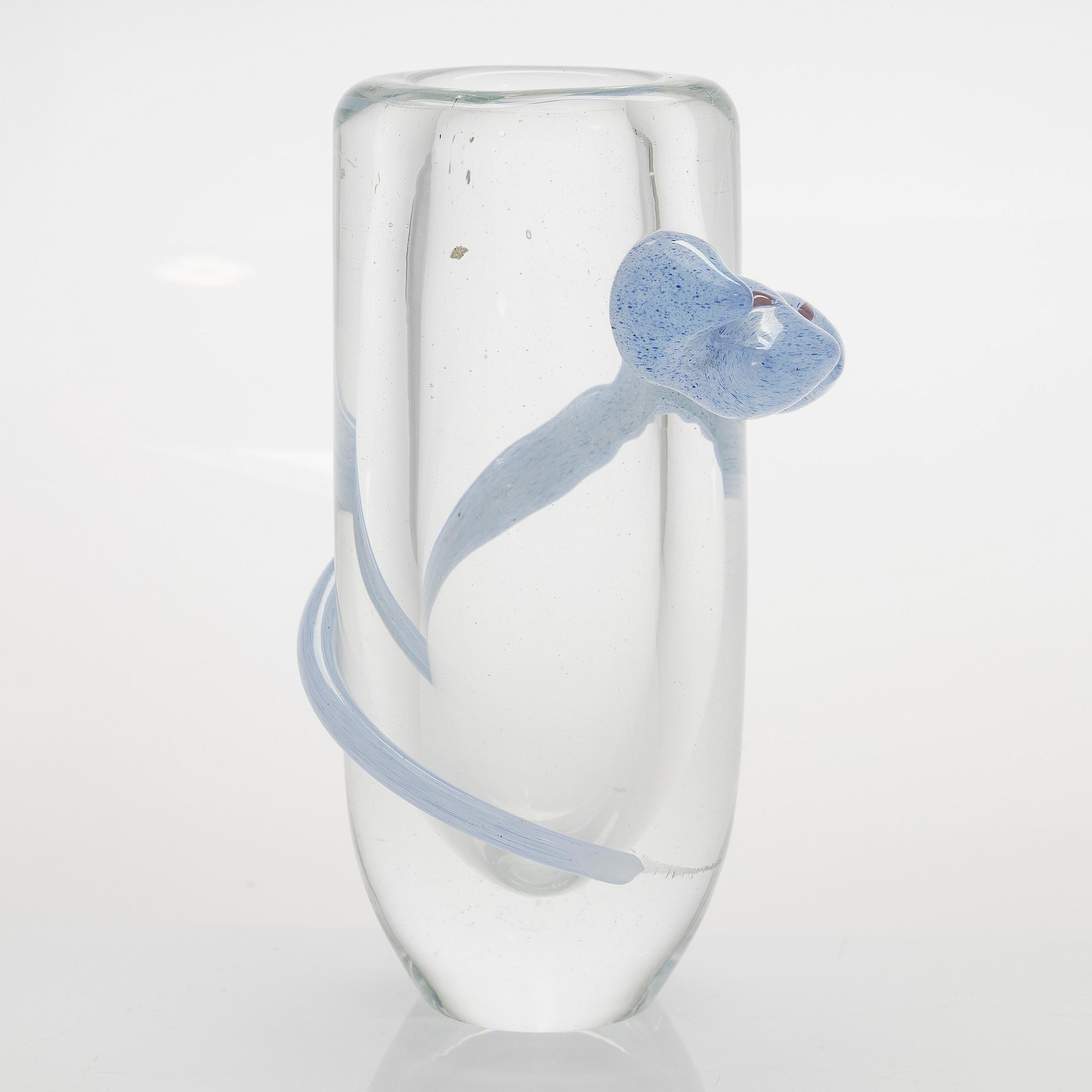 Tiina Nordström, an art glass signed Tiina Nordström, Iittala 1993.