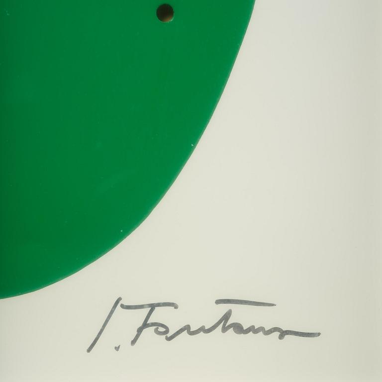 Lucio Fontana, "Concetto Spaziale".