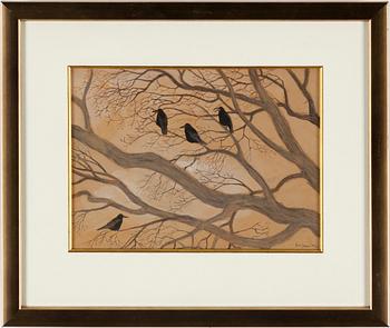 LARS JONSSON, watercolour, signed and dated -68.,