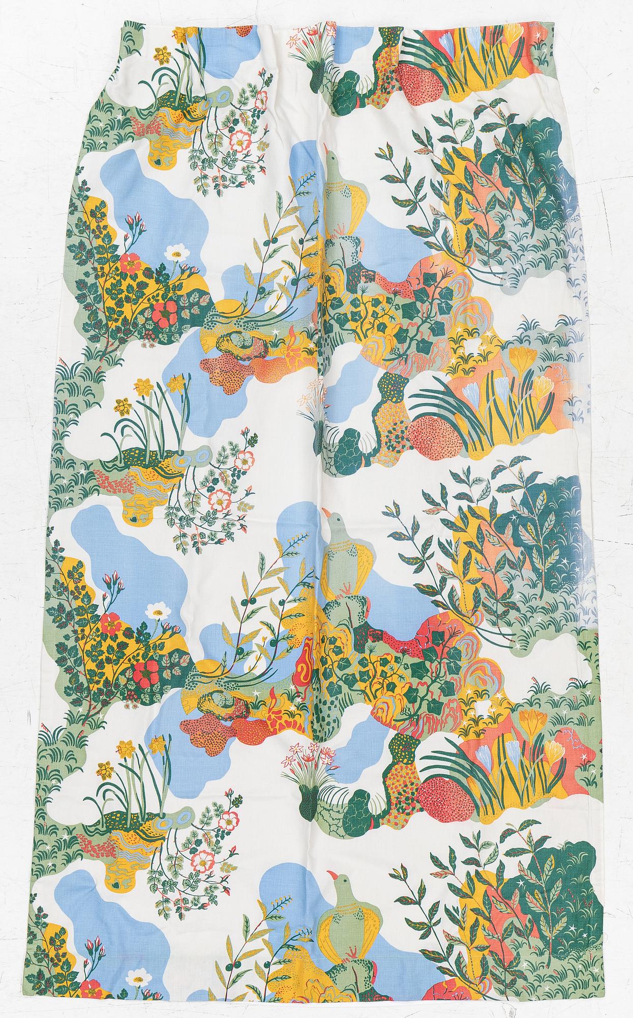 Josef Frank, an 'Anakreon' curtain, Svenskt Tenn.