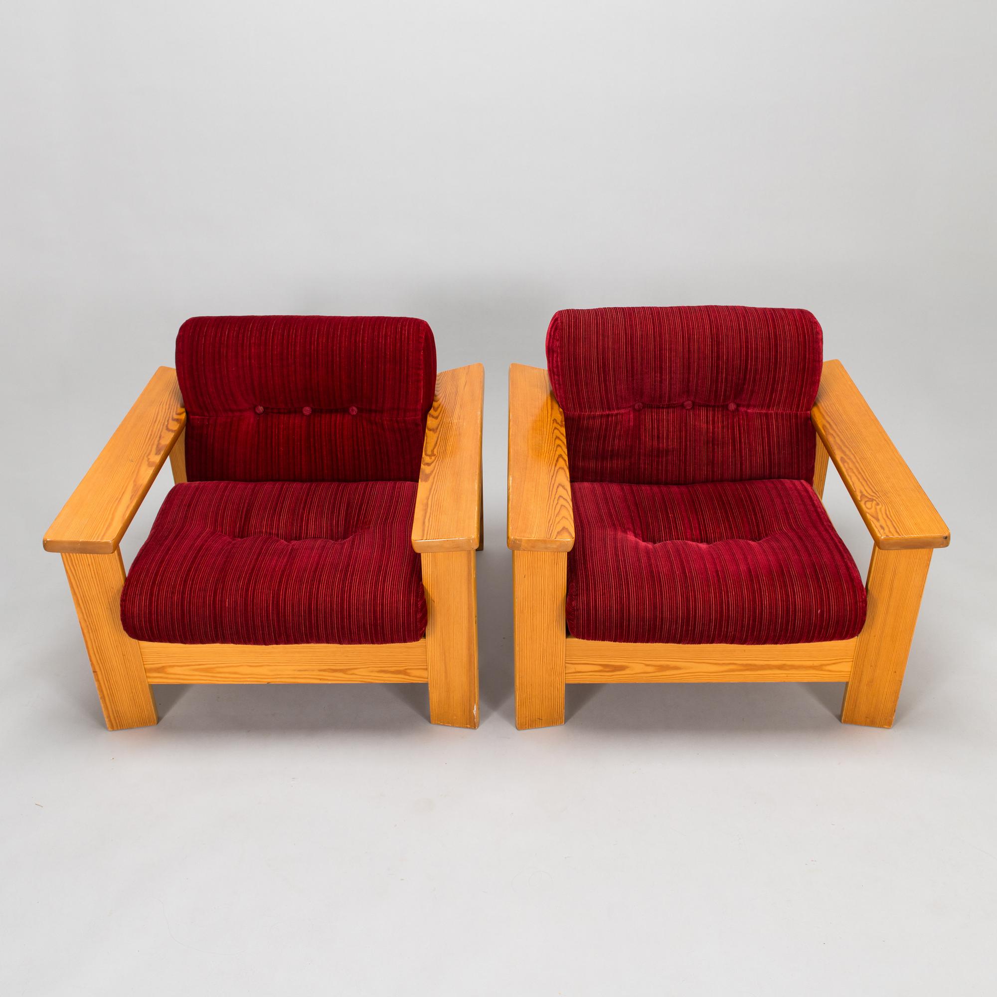 Nojatuolipari, 1970-luku.