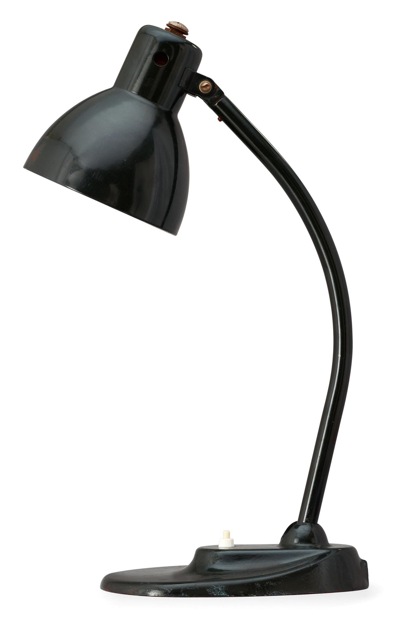 MARIANNE BRANDT & HIN BREDENDIECK, skrivbordslampa, Kandem, Tyskland ca 1927, modell nr 756.