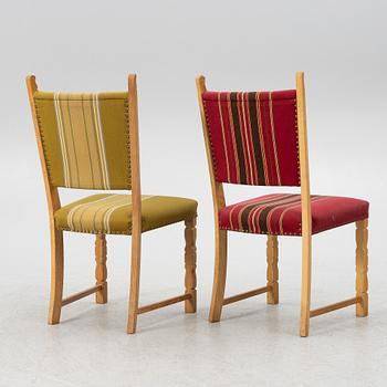 Henning Kjaernulf, matbord  med 10 stolar, 1960/70-tal.