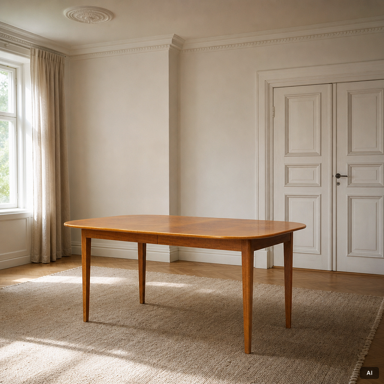Josef Frank, dining table, model B947, Svenskt Tenn, ca 1987.