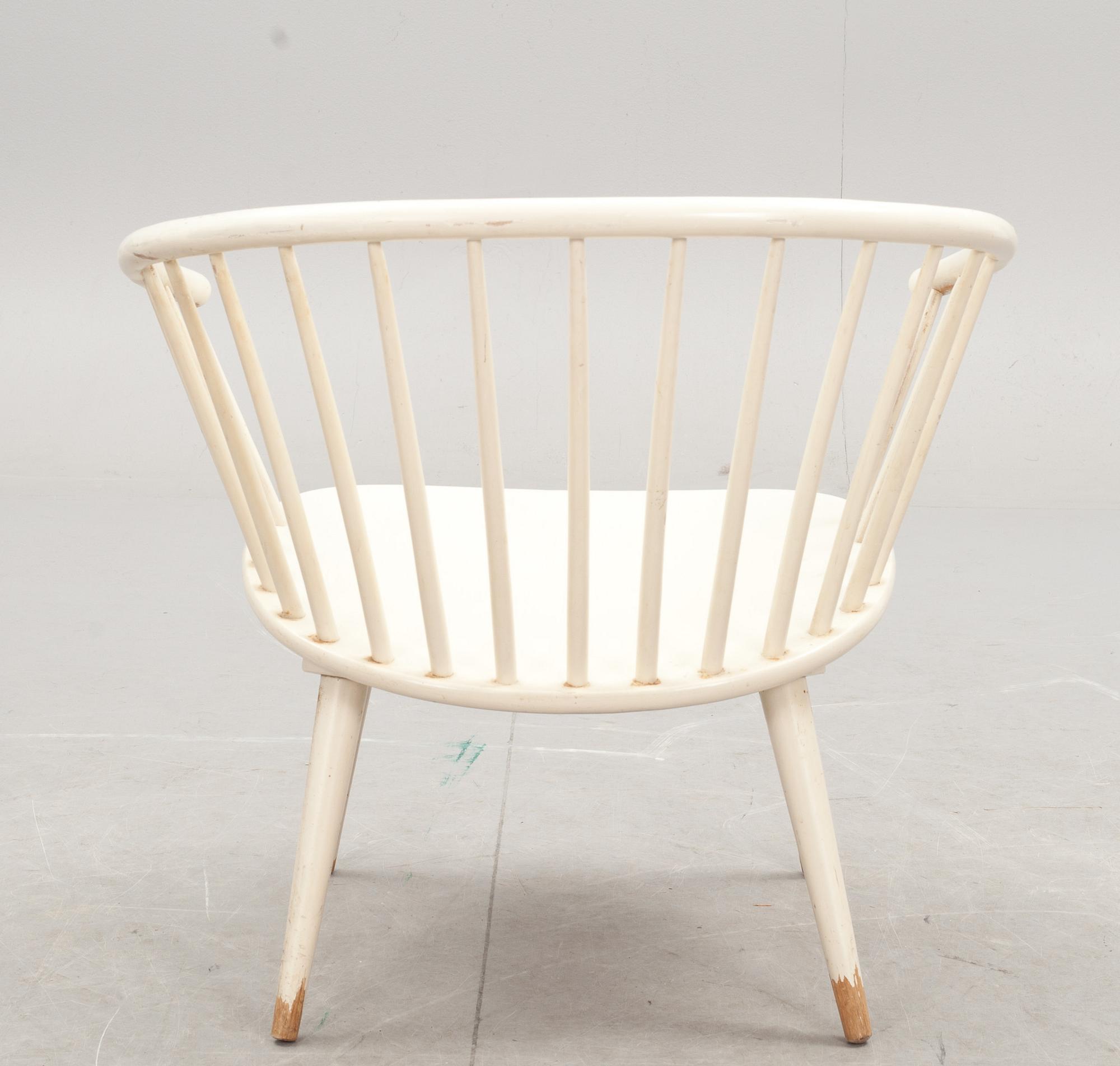 KARMSTOL, "Eker" Gillis Lundgren för IKEA, modellen formgiven 1950/60-tal.