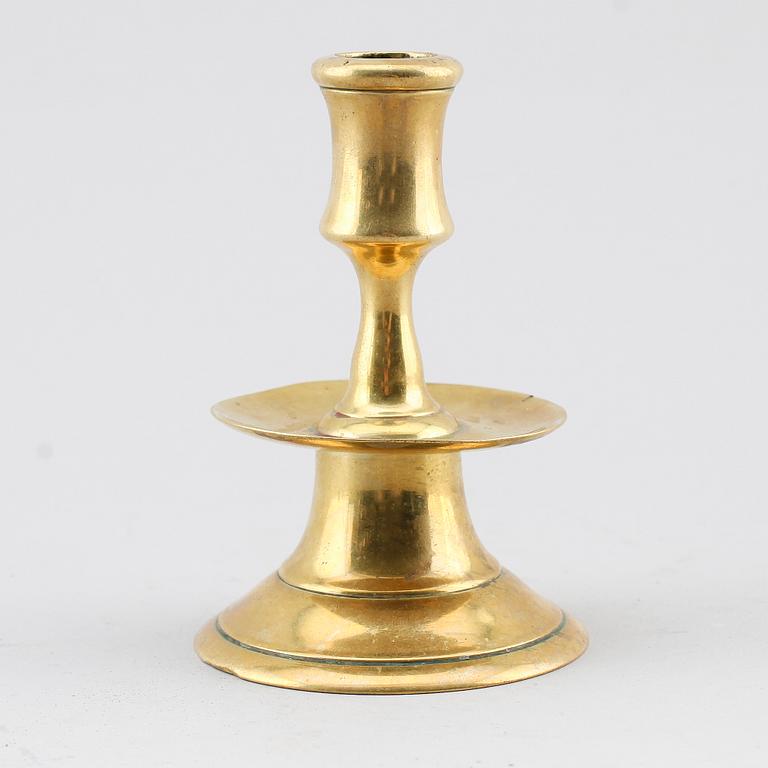 LJUSSTAKE, mässing, 1500-tal.