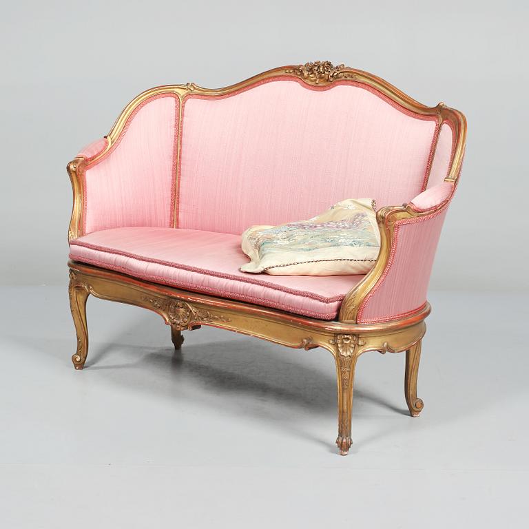 SOFFA, rokokostil, tidigt 1900-tal.