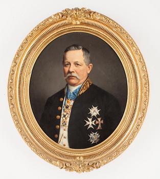 BERTHA VALERIUS, ett par, olja på duk, signerade, en daterad 1878.