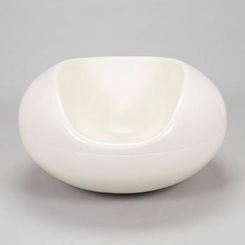 Eero Aarnio, fåtölj, "Pastilli". Tillverkad av Asko eller Adelta, formgiven 1967.