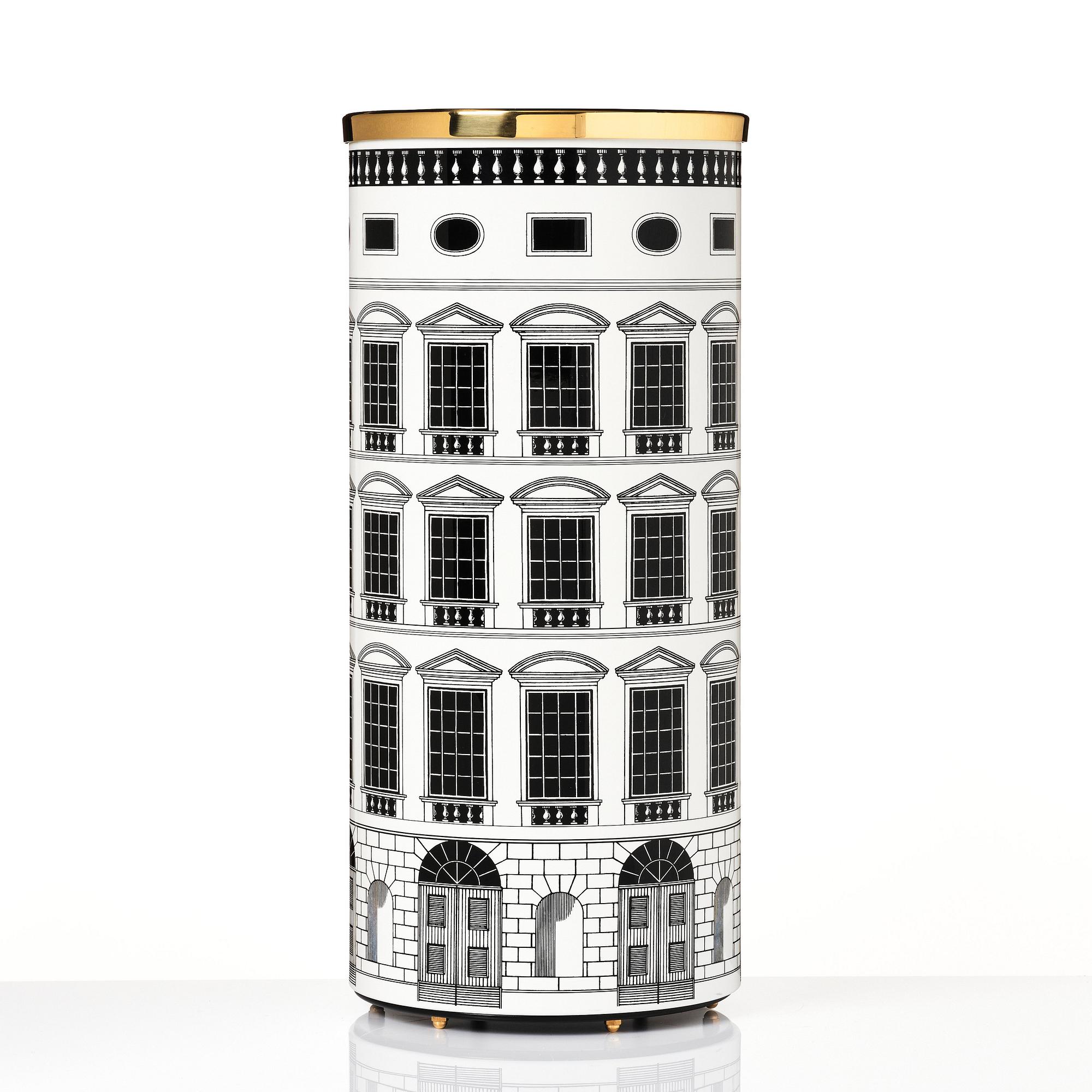 Piero Fornasetti, paraplyställ ”Architettura”, Fornasetti, Milano, Italien 2022.