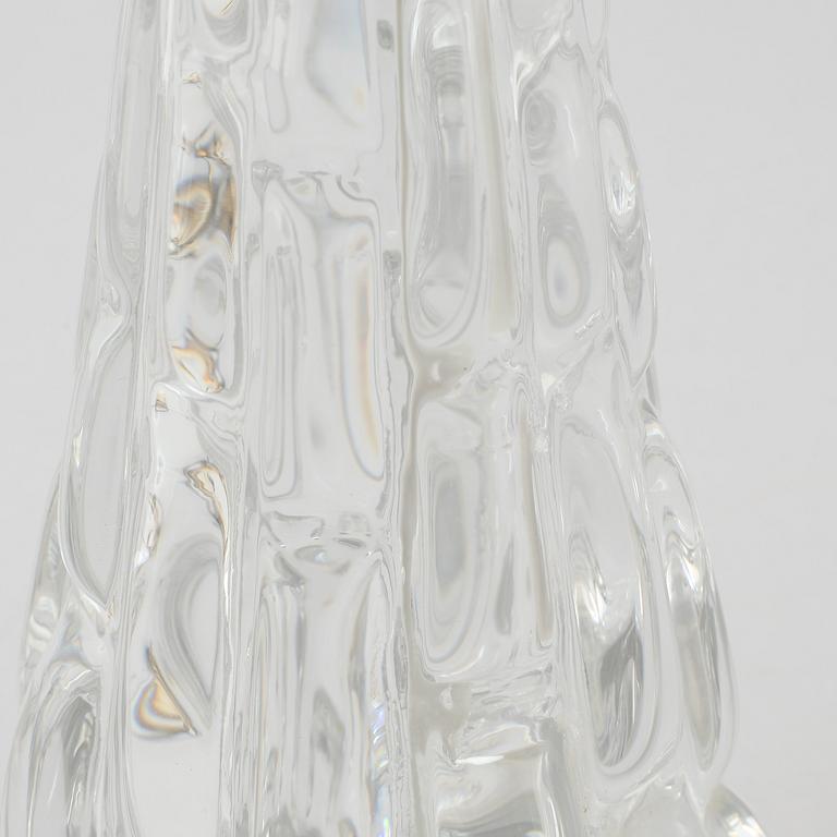 A pair of table lamps by Carl Fagerlund for Orrefors, third quarter of the 20th century.