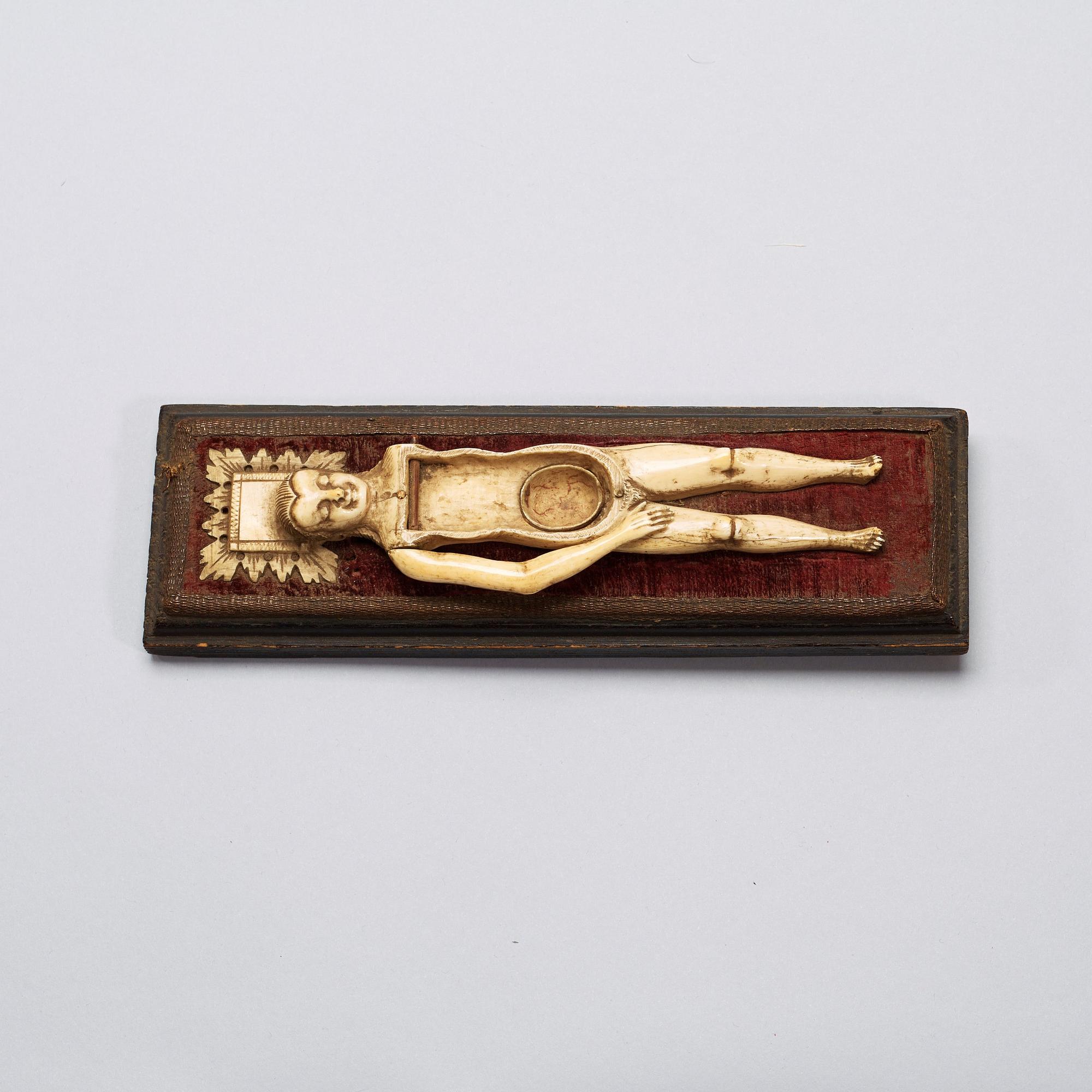 An ivory doctors lady, presumably India, 17th century.