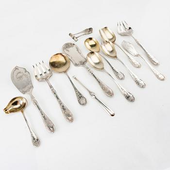 WA Bolin, bestick 150 dlr "Rococo" modell C  1920-tal.