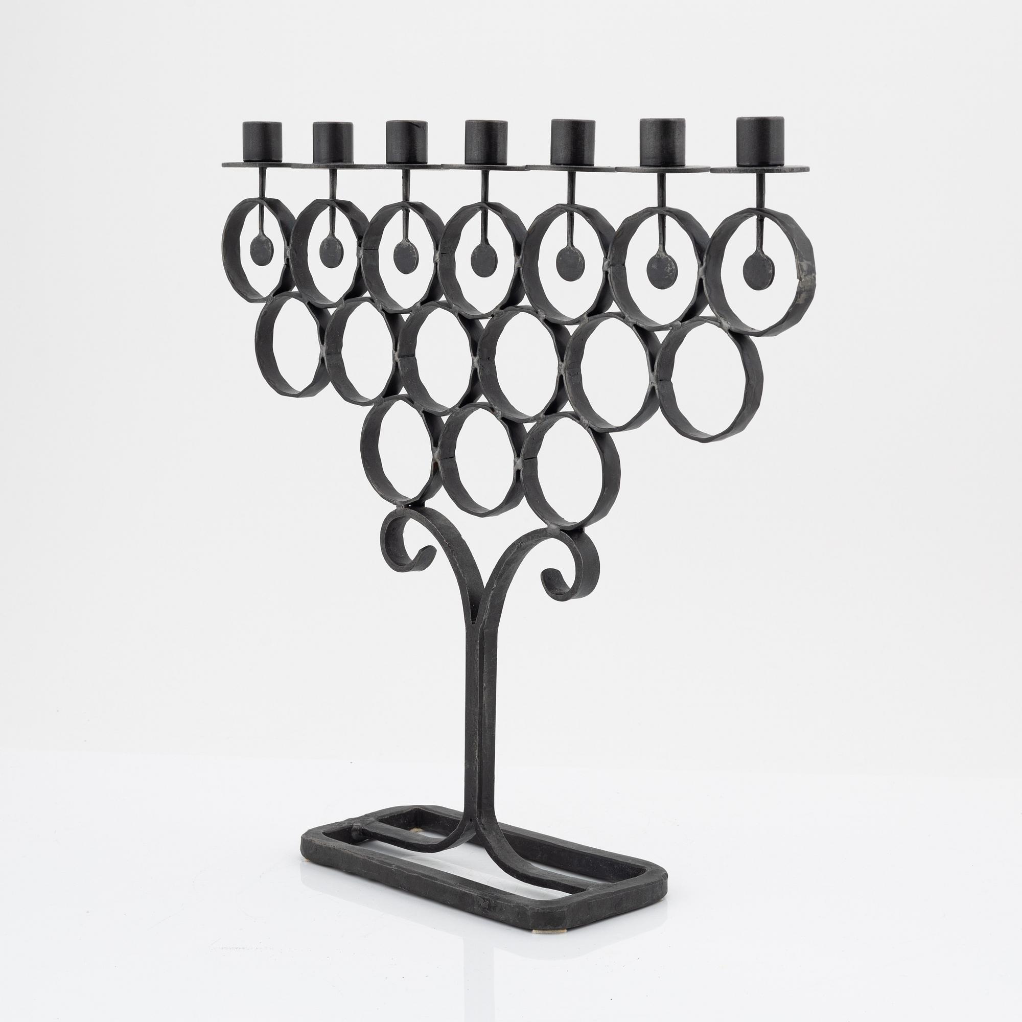 Bertil Vallien, kandelaber, Boda smide.