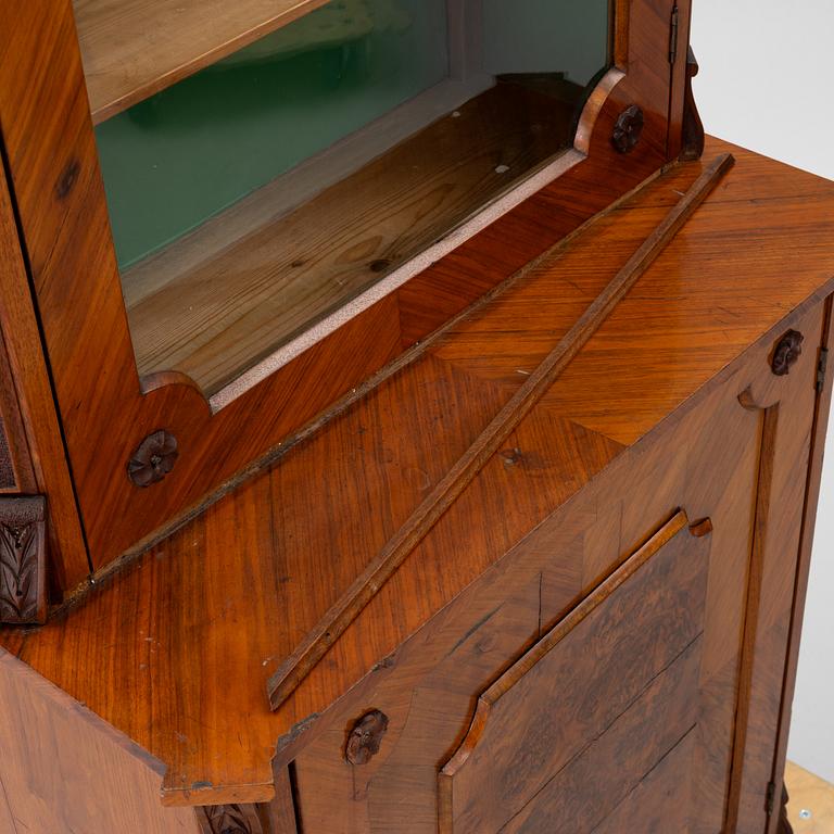 A book cabinet, late 19th Century.