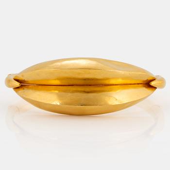 1087. An Ilias Lalaounis bracelet in 22K gold.