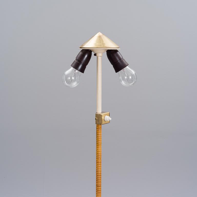 PAAVO TYNELL, A FLOOR LAMP.. Made by Taito Oy, 1930s.