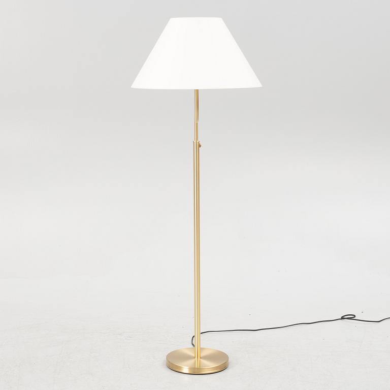 Josef Frank, a model 2368 brass floor lamp, Svenskt Tenn, Sweden, 21st Century.